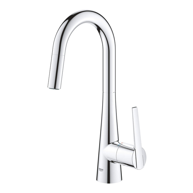 Grohe Prep Faucet Single Handle Pull Down Dual Spray 1.75 GPM Grohe