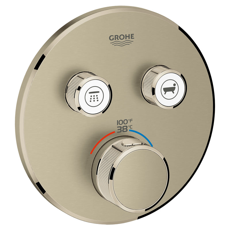 Grohe Dual Function Thermostatic Valve Trim Grohe