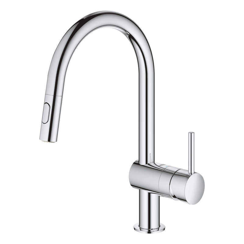 Grohe Minta Single Handle Pull-Down Kitchen Faucet Dual Spray 1.75 GPM Grohe