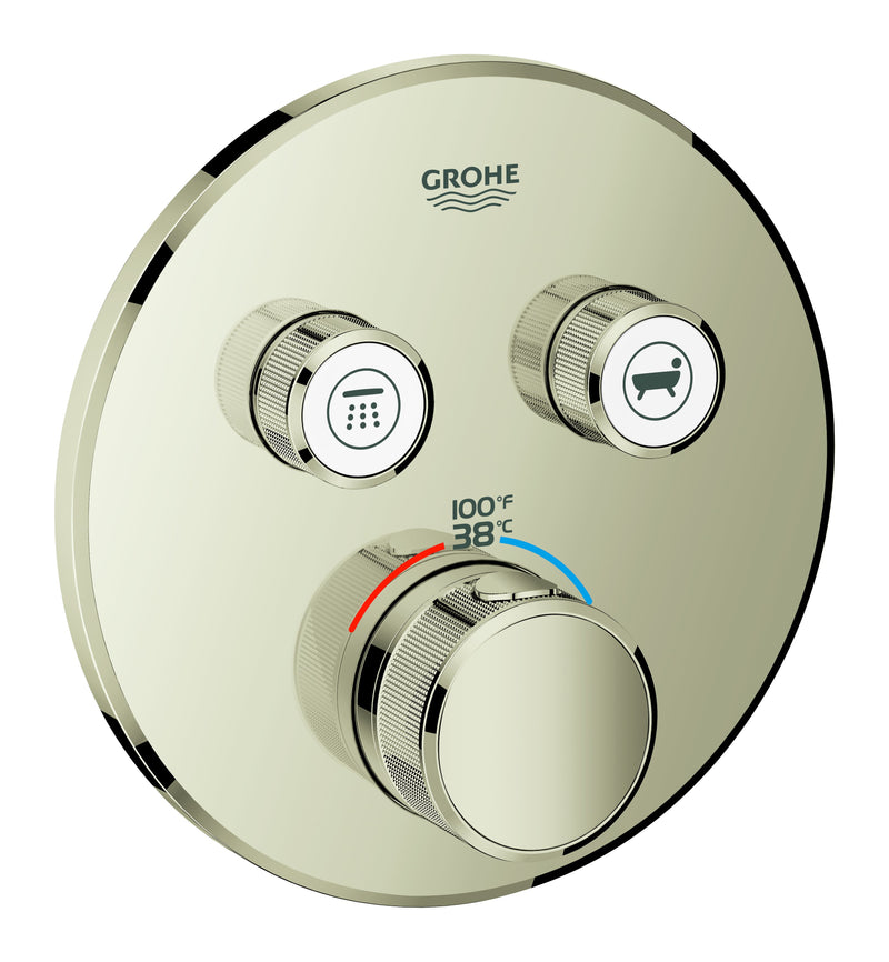 Grohe Dual Function Thermostatic Valve Trim Grohe