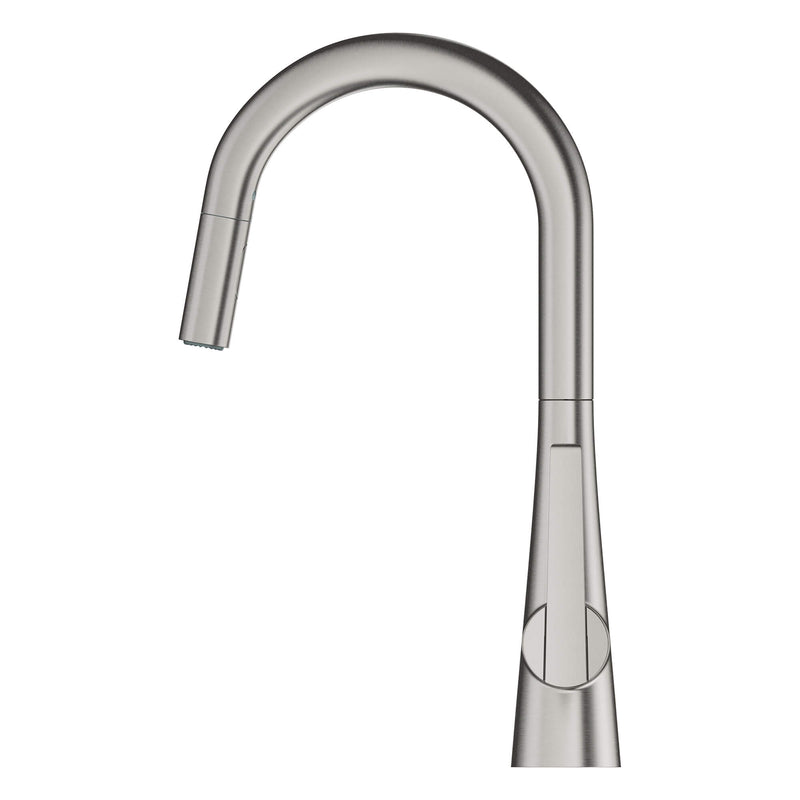 Grohe Single-Handle Pull Down Kitchen Faucet Dual Spray 1.75 GPM Grohe