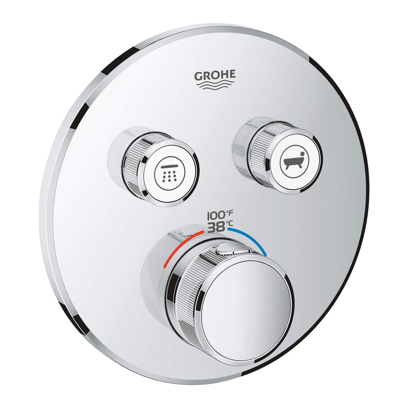 Grohe Dual Function Thermostatic Valve Trim Grohe