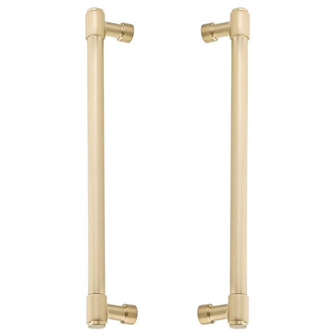 Emtek 12" Jasper Appliance Pulls with Back to Back Mounting Emtek