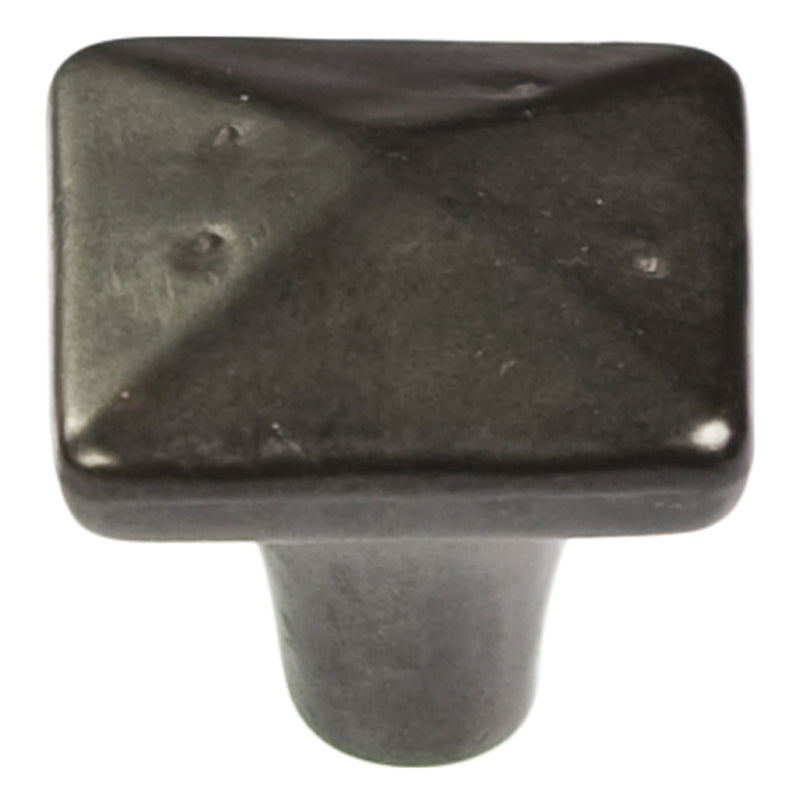 Hickory Hardware Carbonite Knob 1-1/4 Inch Square Hickory Hardware