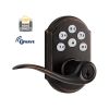 Kwikset Tustin Electronic Keyless Keypad Door Lever Set with Z-Wave Technology Kwikset